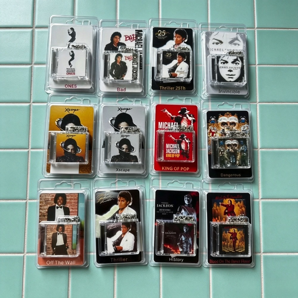 Phone Accessories Charms - Mini Llavero de Álbum de CD