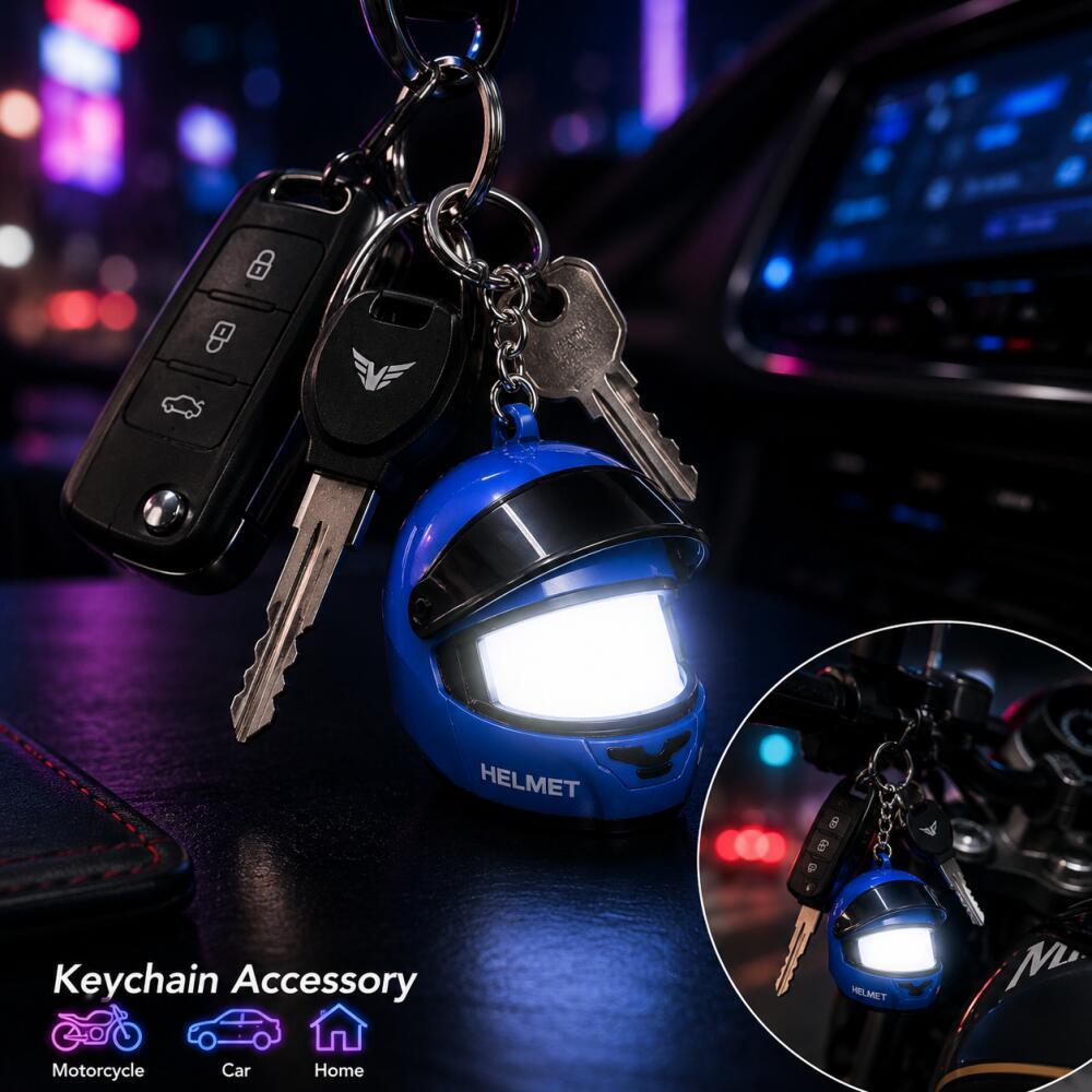 Llavero de Casco de Motociclet - Phone Accessories Charms reseña y precio